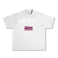 Lunar Rock ewa beach hawaii hi vintage state athletic style t shirt Urban Heavy Tee - linhVisuals