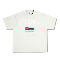 Pistachio ewa beach hawaii hi vintage state athletic style t shirt Urban Heavy Tee - linhVisuals