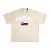 Sandshell ewa beach hawaii hi vintage state athletic style t shirt Urban Heavy Tee - linhVisuals