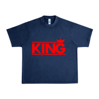 Navy king Urban Heavy Tee - linhVisuals