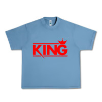 Pebble Blue king Urban Heavy Tee - linhVisuals