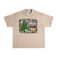 French Oak merry Christmas tree western Urban Heavy Tee - CowhideDigitalArt