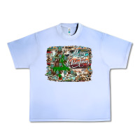 Grape Ice merry Christmas tree western Urban Heavy Tee - CowhideDigitalArt