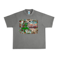 Tornado merry Christmas tree western Urban Heavy Tee - CowhideDigitalArt