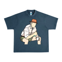 Midnight Navy russell coight Urban Heavy Tee - linhVisuals
