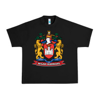 Black wigan warriors Urban Heavy Tee - linhVisuals