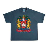 Midnight Navy wigan warriors Urban Heavy Tee - linhVisuals