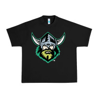 Black canberra raiders Urban Heavy Tee - linhVisuals