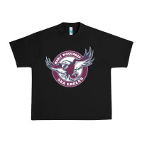 Black manly warringah sea eagles Urban Heavy Tee - linhVisuals