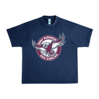 Navy manly warringah sea eagles Urban Heavy Tee - linhVisuals