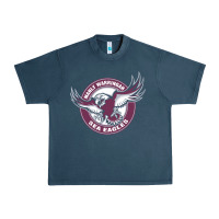 Midnight Navy manly warringah sea eagles Urban Heavy Tee - linhVisuals