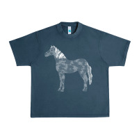 Midnight Navy horse lover t  shirthorse t  shirt (1) Urban Heavy Tee - linhVisuals