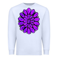 White purple gemstone jewelny Premium Sweatshirt - RanaPortraitStore