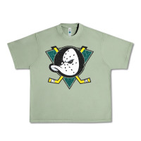 Oil Green the mighty ducks classic Urban Heavy Tee - linhVisuals