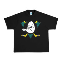 Black the mighty ducks classic Urban Heavy Tee - linhVisuals