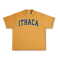Peanut Butter ithaca new york ny vintage sports design navy design t shirt Urban Heavy Tee - linhVisuals