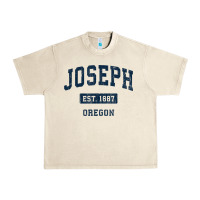 Sandshell joseph oregon or vintage sports established navy design t shirt Urban Heavy Tee - linhVisuals