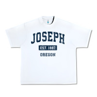 White joseph oregon or vintage sports established navy design t shirt Urban Heavy Tee - linhVisuals