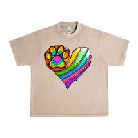 French Oak Pride Heart Urban Heavy Tee - Jasminsmagicworld