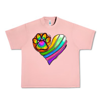 Salmon Pride Heart Urban Heavy Tee - Jasminsmagicworld