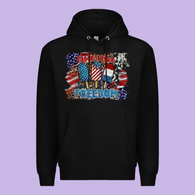 Tastes Like Freedom Premium Hoodie Designed By Barkaloodesign