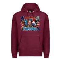 Burgundy tastes like freedom Premium Hoodie - BarkalooDesign