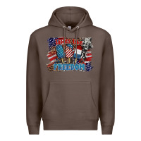 Coffee tastes like freedom Premium Hoodie - BarkalooDesign