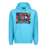 Ocean Blue tastes like freedom Premium Hoodie - BarkalooDesign