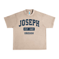French Oak joseph oregon or vintage sports established navy design t shirt Urban Heavy Tee - linhVisuals