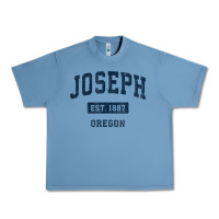 Pebble Blue joseph oregon or vintage sports established navy design t shirt Urban Heavy Tee - linhVisuals