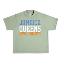 Oil Green jamaica queens new york ny t shirt Urban Heavy Tee - linhVisuals