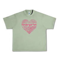 Oil Green cute love heart kindergarten teacher valentines day womens Urban Heavy Tee - linhVisuals