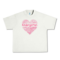 Pistachio cute love heart kindergarten teacher valentines day womens Urban Heavy Tee - linhVisuals