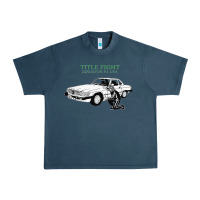 Midnight Navy Title Fight Trending Urban Heavy Tee - linhVisuals
