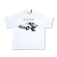 White Title Fight Trending Urban Heavy Tee - linhVisuals