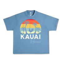 Pebble Blue kauai hawaii chicken lover souvenir t shirt Urban Heavy Tee - linhVisuals