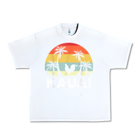 White kauai hawaii chicken lover souvenir t shirt Urban Heavy Tee - linhVisuals