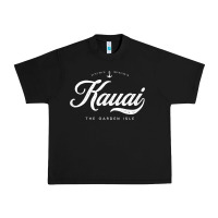 Black kauai hawaii vintage retro t shirt Urban Heavy Tee - linhVisuals