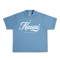 Pebble Blue kauai hawaii vintage retro t shirt Urban Heavy Tee - linhVisuals