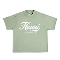 Oil Green kauai hawaii vintage retro t shirt Urban Heavy Tee - linhVisuals