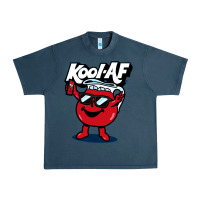 Midnight Navy Kool-Af Urban Heavy Tee - linhVisuals