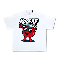 White Kool-Af Urban Heavy Tee - linhVisuals