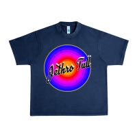 Navy jethro tull Urban Heavy Tee - linhVisuals