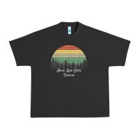 Pigment Black deam lake state Urban Heavy Tee - linhVisuals