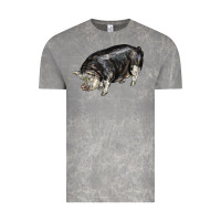 Cloud Rock poland china pig Vintage Tee - LillyAllenDesigns
