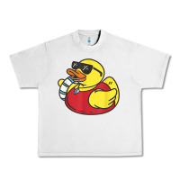 Lunar Rock lifeguard rubber duck t shirt Urban Heavy Tee - linhVisuals