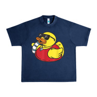 Navy lifeguard rubber duck t shirt Urban Heavy Tee - linhVisuals