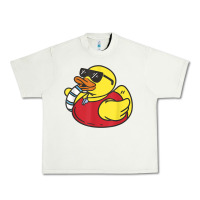 Pistachio lifeguard rubber duck t shirt Urban Heavy Tee - linhVisuals