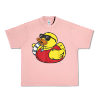 Salmon lifeguard rubber duck t shirt Urban Heavy Tee - linhVisuals