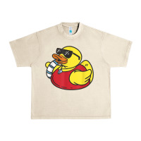 Sandshell lifeguard rubber duck t shirt Urban Heavy Tee - linhVisuals